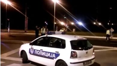 policija srbija noć