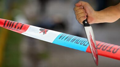 Policijski uvidjaj krvav noz 815x458