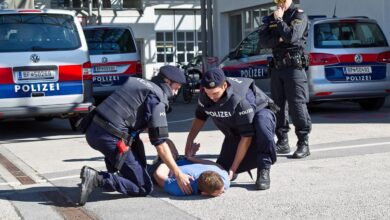 austrija policija hapsenje