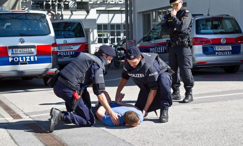 austrija policija hapsenje