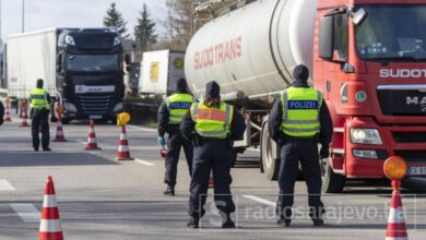 Njemacka Policija Granica Kontrola Ilustracija Foto EPA EFE