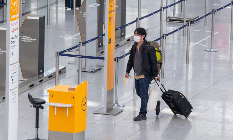 korona virus kovid 19 nemacka aerodrom